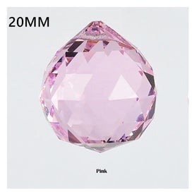 Listing 17 of 19 for 20/30/40/50MM Clear Crystal Feng Shui Lamp Ball Prism Rainbow Sun Catcher CHK12N