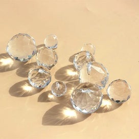 Listing 19 of 19 for 20/30/40/50MM Clear Crystal Feng Shui Lamp Ball Prism Rainbow Sun Catcher CHK12N
