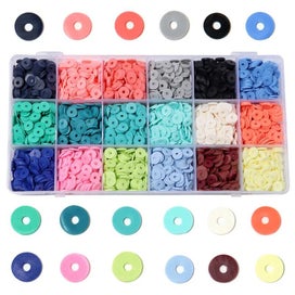 Listing 5 of 16 for Polymer Clay Beads Box for Jewelry Making Accessories DIY Earring Bracele CHK12N
