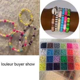 Listing 15 of 16 for Polymer Clay Beads Box for Jewelry Making Accessories DIY Earring Bracele CHK12N