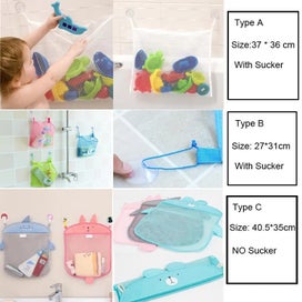 Listing 9 of 13 for Baby Bathroom Mesh Bath Bag Kids Cartoon Basket Net Children's Games Netw CHK12N