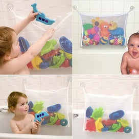 Listing 10 of 13 for Baby Bathroom Mesh Bath Bag Kids Cartoon Basket Net Children's Games Netw CHK12N