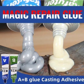 Listing 2 of 12 for New kafuter Repair Glue AB Metal Cast Iron Repairing Adhesive Heat Resist CHK12N
