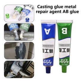 Listing 12 of 12 for New kafuter Repair Glue AB Metal Cast Iron Repairing Adhesive Heat Resist CHK12N