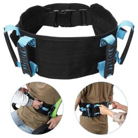 Listing 4 of 7 for Transfer and Walking Gait Belt with Handles and Quick Release Clip Buckle CHK12N