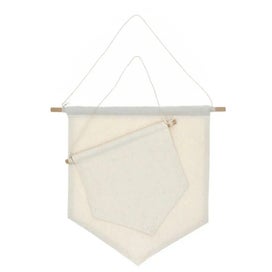Listing 11 of 12 for Nordic Style Blank Cotton Brooch Pin Badge Holder Wall Display Pennant La CHK12N