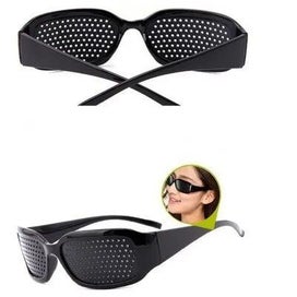 Listing 9 of 10 for Black Eyesight Improvement Care Exercise Eyewear Glasses Training Cycling CHK12N