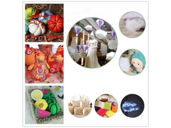 Listing 4 of 9 for 50g/Lot Polyester PP Cotton For Doll Stuffed Toy Filling