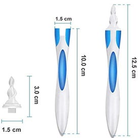 Listing 5 of 7 for Soft Spiral Silicone Ear Cleaning Spoon Smart Swab Wax Remover Ear Cleane CHK12N