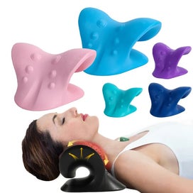 Listing 2 of 16 for Neck Shoulder Relaxer Stretcher Massage Cervical Traction Device Chiropra CHK12N