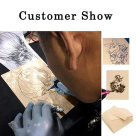 Listing 19 of 19 for 3/5/8/10/15/20pcs tattoo practice skin Permanent Makeup fake Synthetic le CHK12N