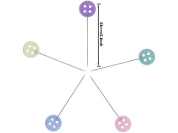 Listing 8 of 10 for 50Pcs/Box Sewing Pins For DIY Sewing Garment Accessories