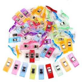 Listing 3 of 10 for 20 Pcs Colorful Sewing Clips DIY Plastic Clips For Clothes Sewing