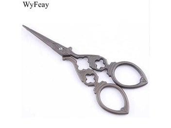 Listing 8 of 10 for Scissor Handicraft Embroidery Fabric Cross Stitch Vintage Sewing Tool