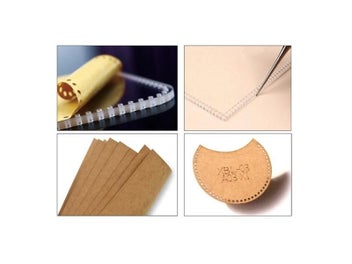 Listing 6 of 9 for Leather Craft Pattern Handcrafted Leathercraft Template Drawings DIY