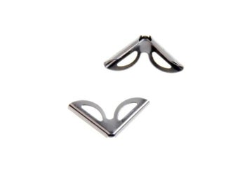 Listing 7 of 9 for 50 PCs Book Scrapbooking Albums Menus Folders Corner Protectors (Fit 5mm Thick)