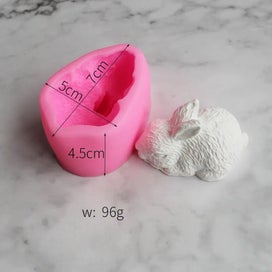 Listing 1 of 8 for 3D Rabbit Modeling Silicone Mold Diy Aromatherapy Fondant Cake Decoration CHK12N