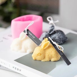 Listing 6 of 8 for 3D Rabbit Modeling Silicone Mold Diy Aromatherapy Fondant Cake Decoration CHK12N