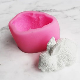 Listing 7 of 8 for 3D Rabbit Modeling Silicone Mold Diy Aromatherapy Fondant Cake Decoration CHK12N