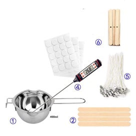 Listing 6 of 17 for Candle Making Supplies Kit DIY Handmade Scented Candle Making Tool Wax Me CHK12N