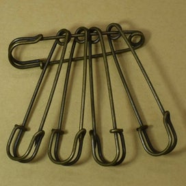Listing 2 of 7 for 5PCS Iron Kilt Pins Stainless Steel Safety Pins DIY Craft Garment Accesso CHK12N