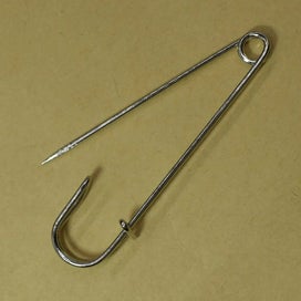Listing 5 of 7 for 5PCS Iron Kilt Pins Stainless Steel Safety Pins DIY Craft Garment Accesso CHK12N