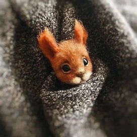 Listing 16 of 18 for Non finished Relaxed DIY KIT Handmade Pocket Animal Pet Doll Toy Wool Nee CHK12N