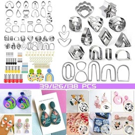 Listing 2 of 9 for Stainless Steel Polymer Clay Cutters Tools Set with Circle Shape Cutters CHK12N