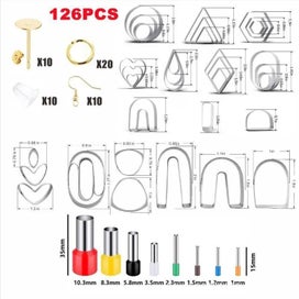 Listing 3 of 9 for Stainless Steel Polymer Clay Cutters Tools Set with Circle Shape Cutters CHK12N