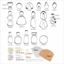 Listing 8 of 9 for Stainless Steel Polymer Clay Cutters Tools Set with Circle Shape Cutters CHK12N