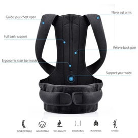 Listing 4 of 11 for Posture Corrector Back Posture Brace Clavicle Support Stop Slouching and CHK12N