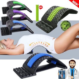 Listing 2 of 14 for New 4 Level Neck Stretcher Massage Apparatus Magnetotherapy Back Stretch CHK12N