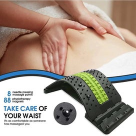 Listing 4 of 14 for New 4 Level Neck Stretcher Massage Apparatus Magnetotherapy Back Stretch CHK12N