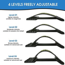 Listing 5 of 14 for New 4 Level Neck Stretcher Massage Apparatus Magnetotherapy Back Stretch CHK12N
