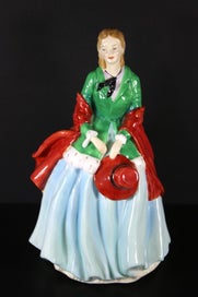 Listing 1 of 9 for VINTAGE PARAGON LADY CAMILLE FIGURINE