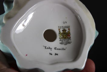 Listing 9 of 9 for VINTAGE PARAGON LADY CAMILLE FIGURINE