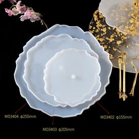 Listing 19 of 19 for DIY Crystal Silicone Mold Three-layer Fruit Plate Tea Plate Disc Epoxy Re CHK12N