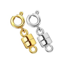 Listing 7 of 14 for 1/2/4pcs Magnetic Necklace Clasps Closures Converters Jewelry Clasps for CHK12N