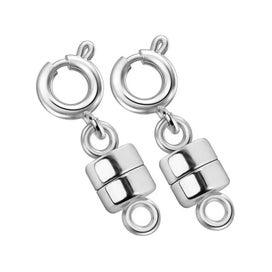 Listing 9 of 14 for 1/2/4pcs Magnetic Necklace Clasps Closures Converters Jewelry Clasps for CHK12N