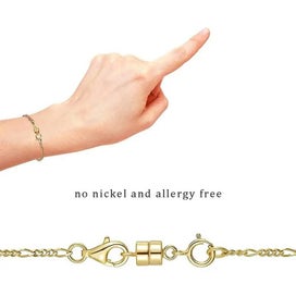 Listing 13 of 14 for 1/2/4pcs Magnetic Necklace Clasps Closures Converters Jewelry Clasps for CHK12N