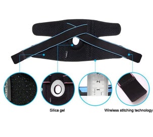 Listing 4 of 11 for AOLIKES Knee Support Coolfit Quick dry Silica gel 4 Spring Stabilizer Spo CHK12N