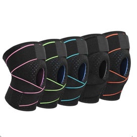 Listing 8 of 11 for AOLIKES Knee Support Coolfit Quick dry Silica gel 4 Spring Stabilizer Spo CHK12N