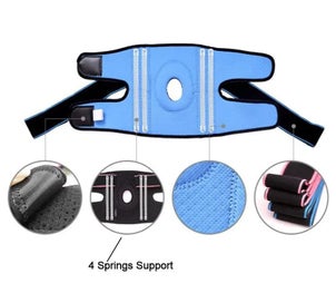 Listing 10 of 11 for AOLIKES Knee Support Coolfit Quick dry Silica gel 4 Spring Stabilizer Spo CHK12N