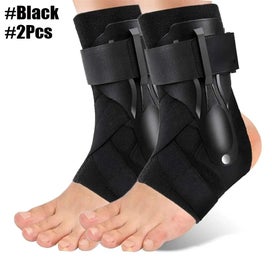 Listing 5 of 9 for 2PCS Adjustable Sports Ankle Compression Support Ankle Sprained Brace Jo CHK12N