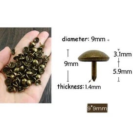 Listing 11 of 11 for 50pcs Box Sofa Decorative Furniture Tacks Stud Pushpin Doornail Hardware CHK12N
