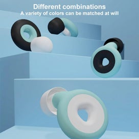 Listing 8 of 16 for Silicone Earplug Sleep Noise Ear Plug Canceling Noise Reduction Soundproo CHK12N