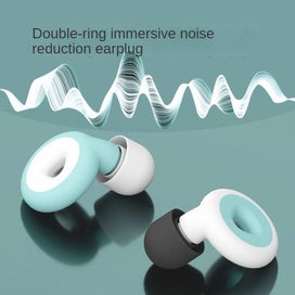 Listing 14 of 16 for Silicone Earplug Sleep Noise Ear Plug Canceling Noise Reduction Soundproo CHK12N
