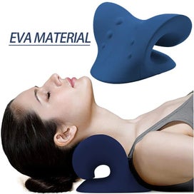 Listing 10 of 10 for Neck Shoulder Stretcher Neck Pain Relaxer Cervical Traction Device Pillow CHK12N