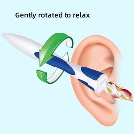 Listing 3 of 9 for Ear Cleaner With Soft Silicone Ear Wax Remover Tool 16 Replacement Tips S CHK12N
