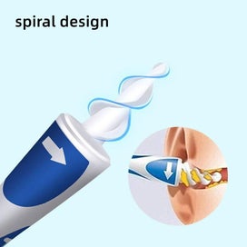 Listing 7 of 9 for Ear Cleaner With Soft Silicone Ear Wax Remover Tool 16 Replacement Tips S CHK12N